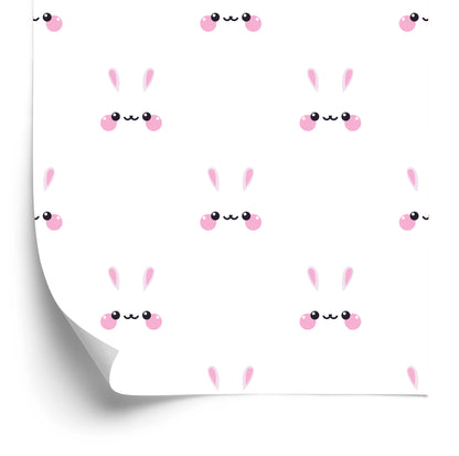 Wallpaper Loveable Rabbits