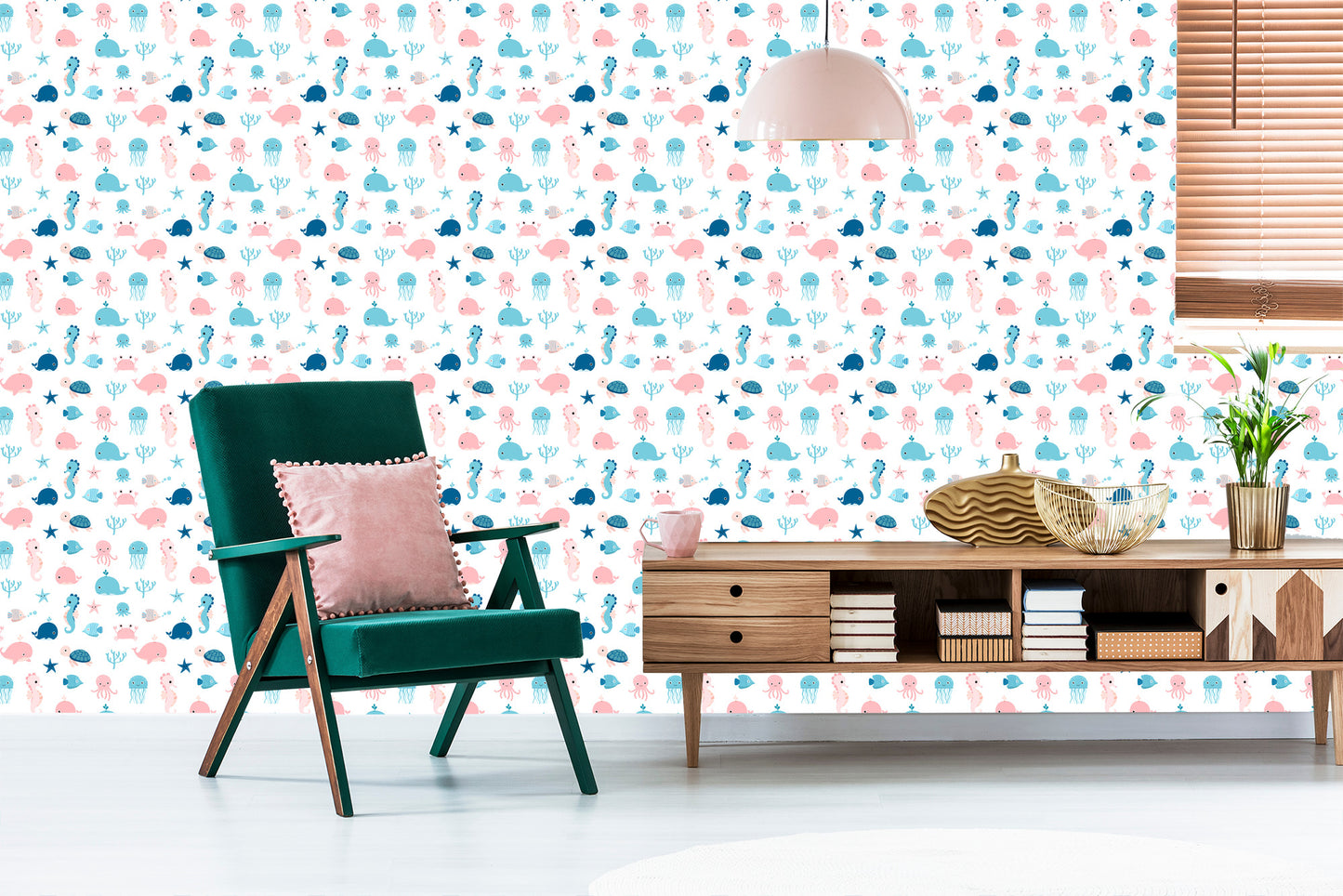 Wallpaper For Children - Sea Animals