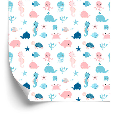 Wallpaper For Children - Sea Animals
