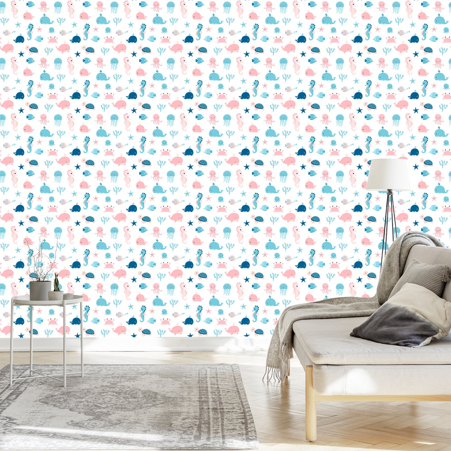 Wallpaper For Children - Sea Animals