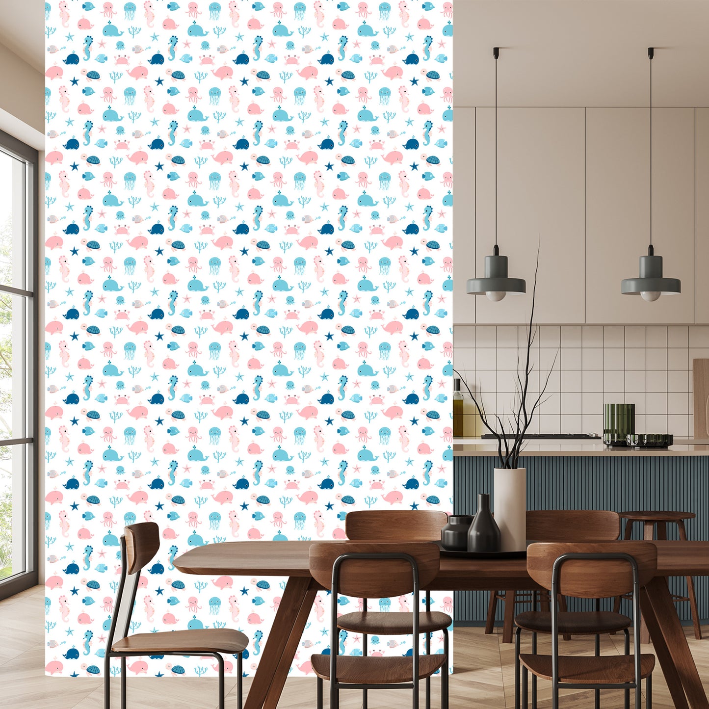 Wallpaper For Children - Sea Animals