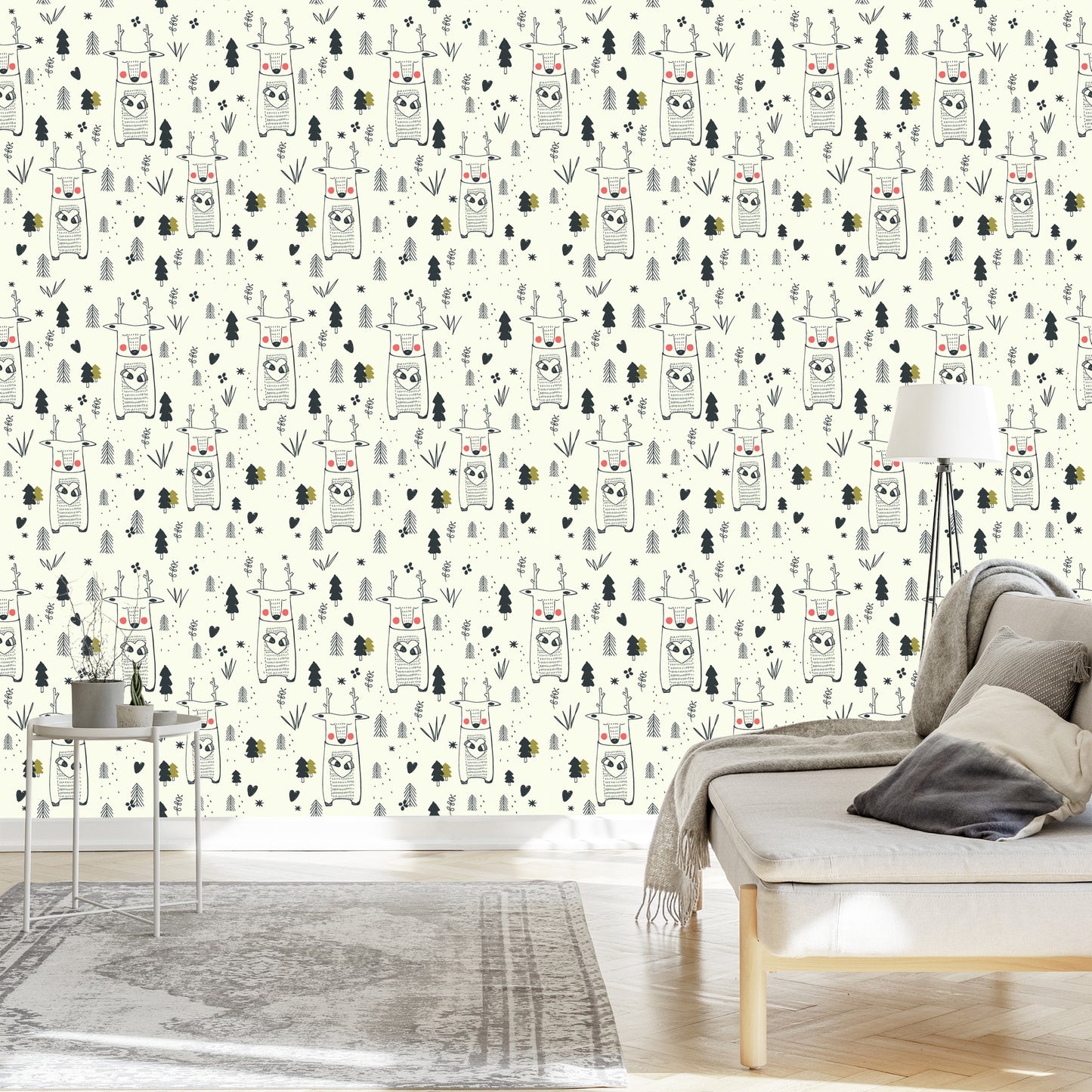 Wallpaper For Children - Deer In The Forest