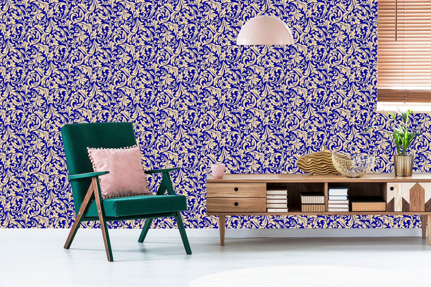Wallpaper Dignified Ornaments