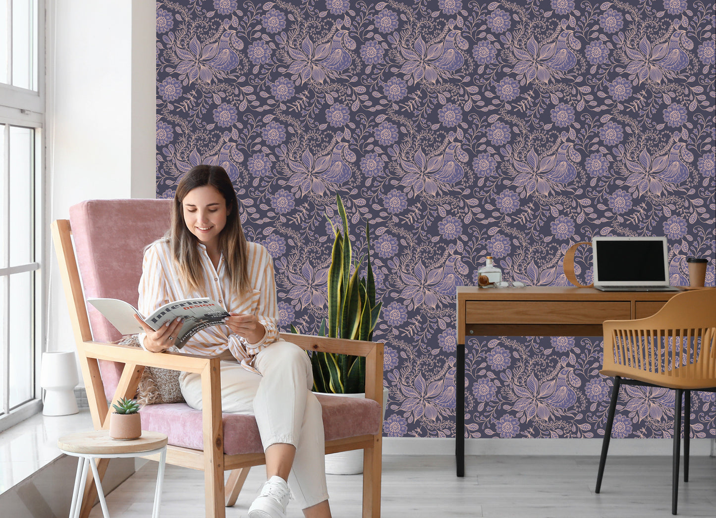 Wallpaper Ornamental Motif