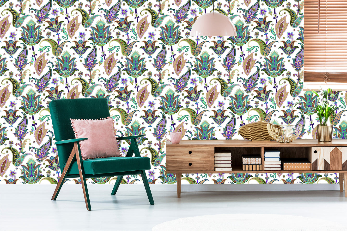 Wallpaper Ornamental Abstraction