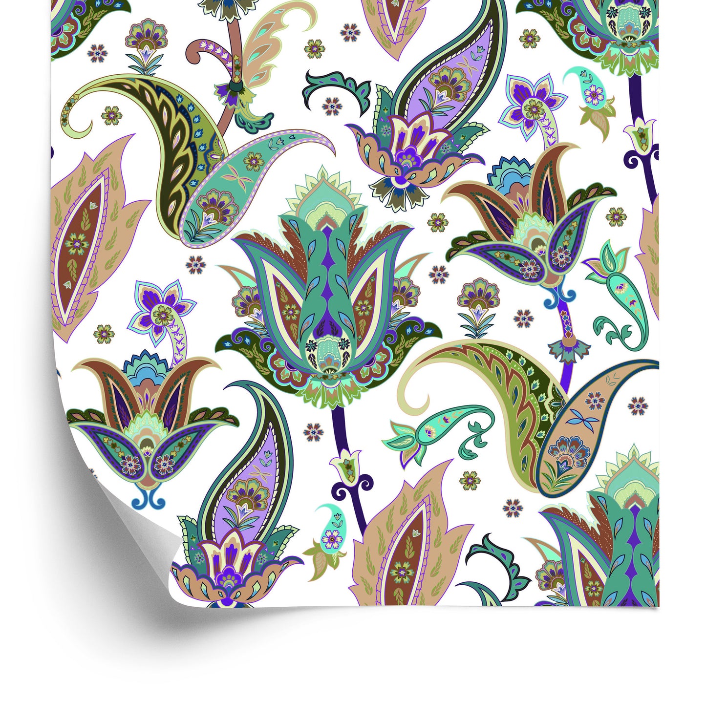 Wallpaper Ornamental Abstraction