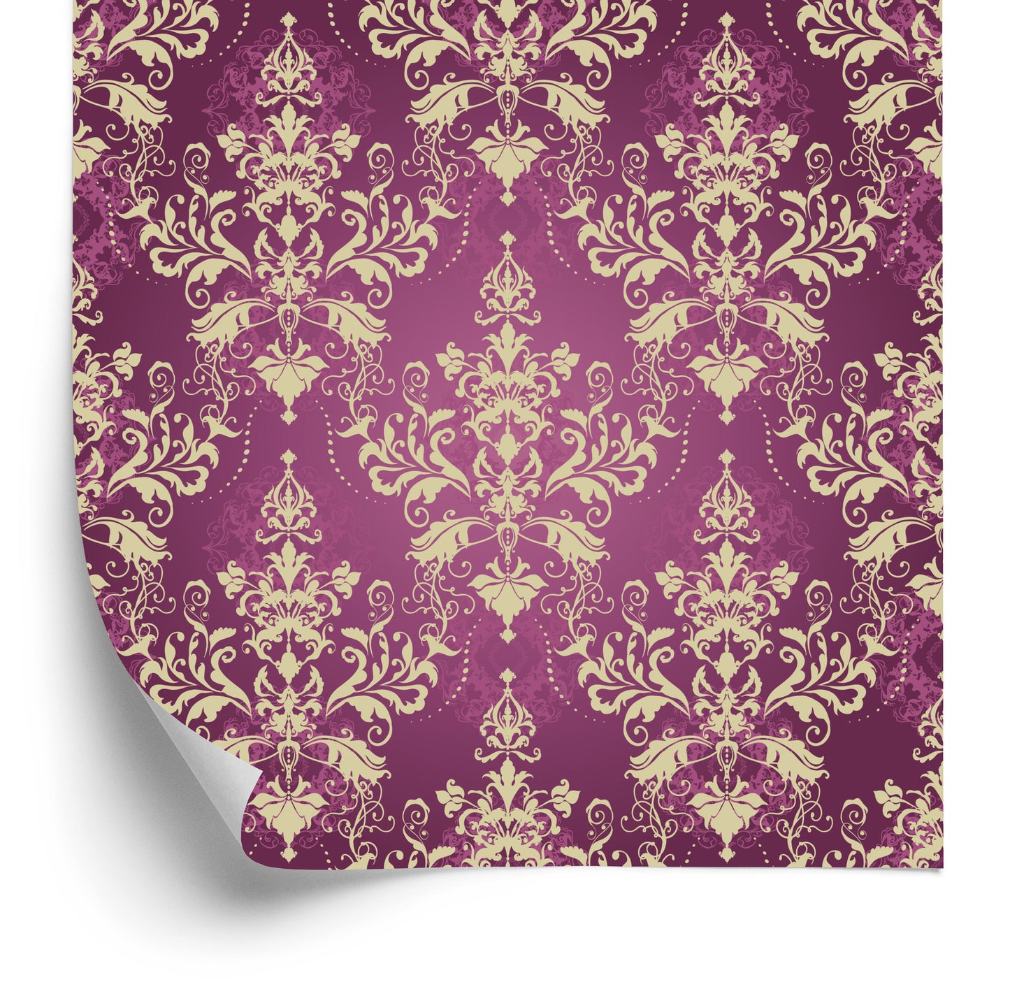 Wallpaper Beautiful Damascus Ornaments