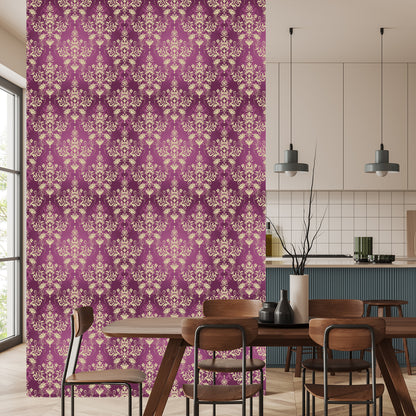 Wallpaper Beautiful Damascus Ornaments