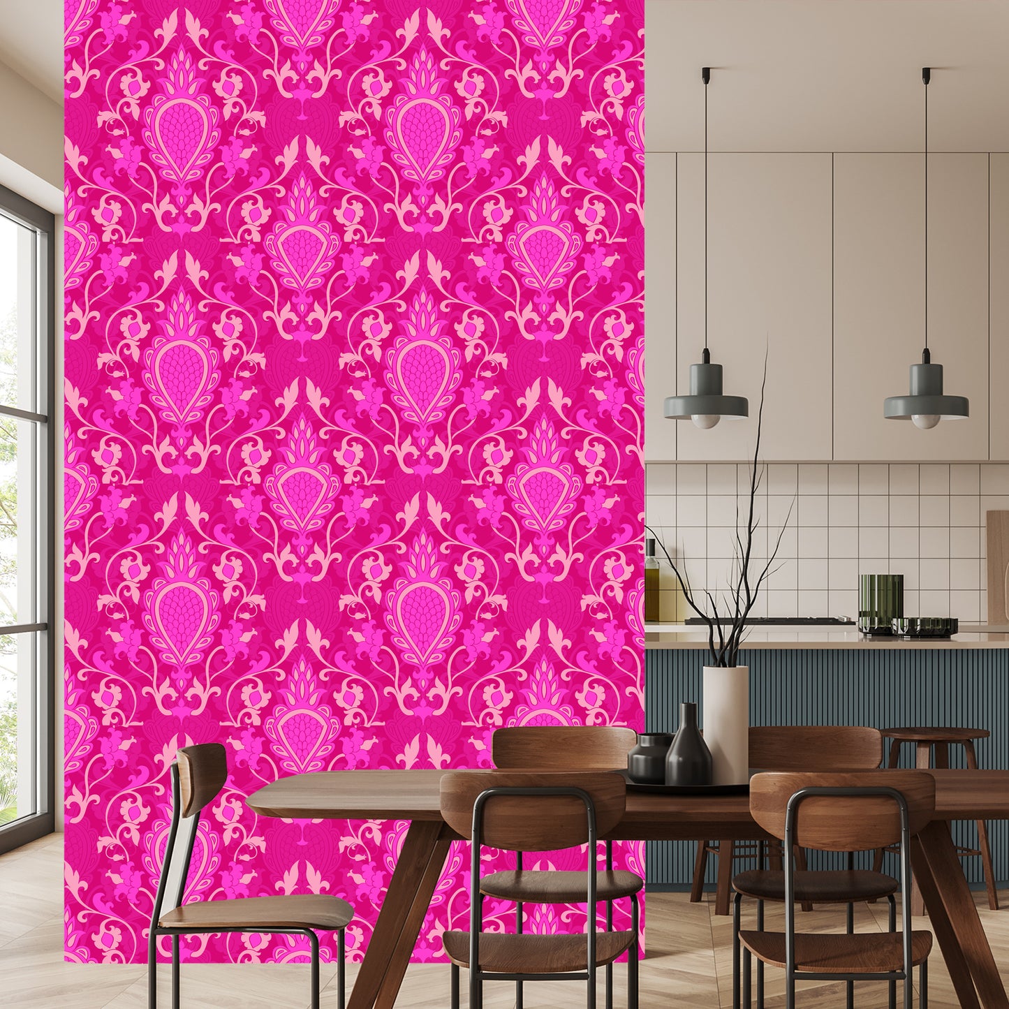 Wallpaper Beautiful Colorful Ornaments