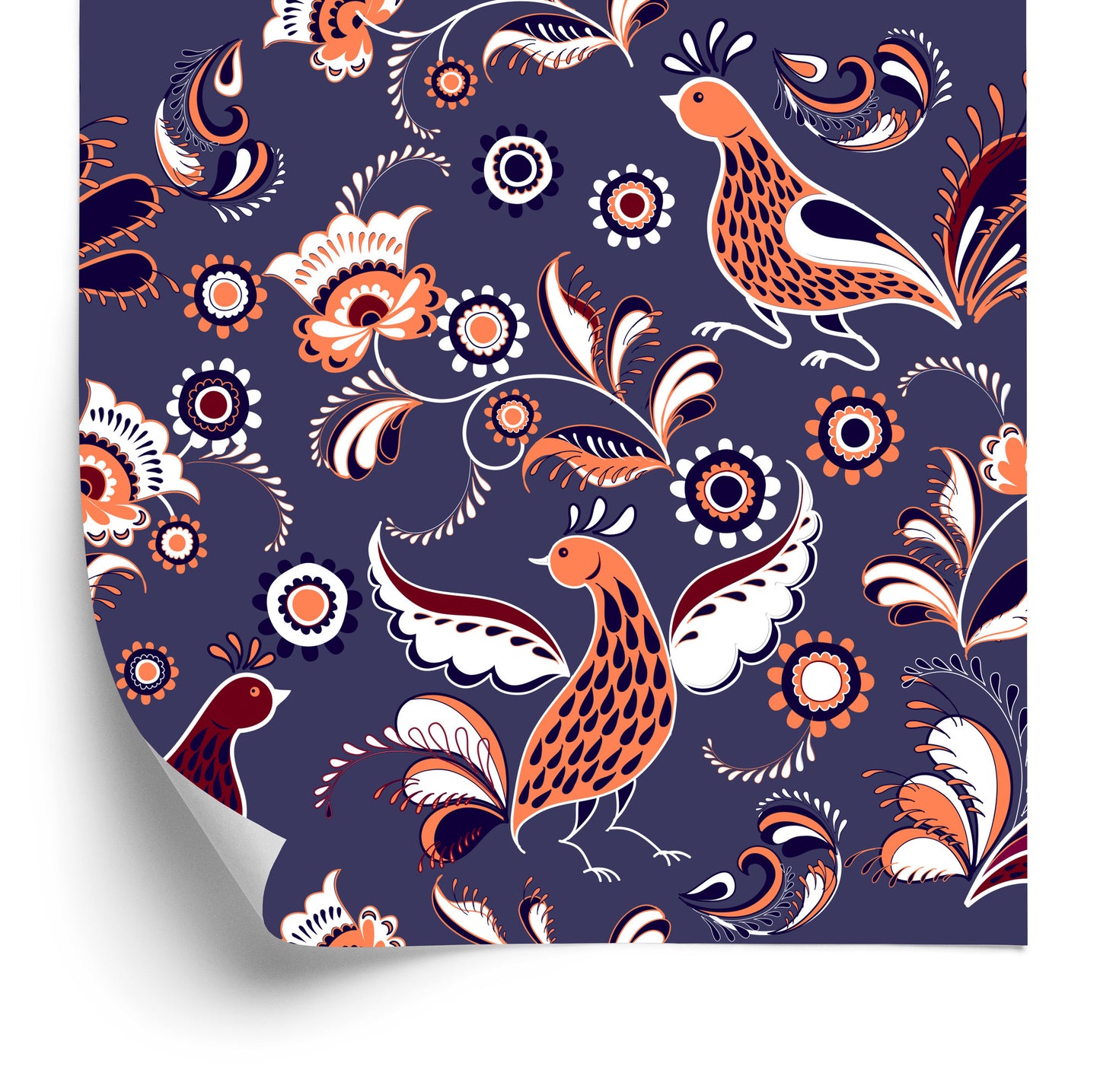 Wallpaper Plants And Birds