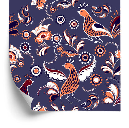 Wallpaper Plants And Birds