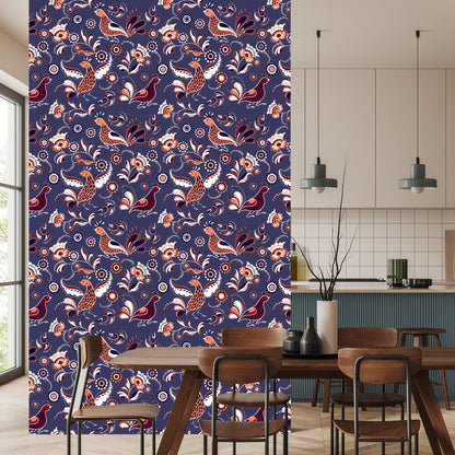 Wallpaper Plants And Birds