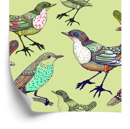 Wallpaper Colorful Birds