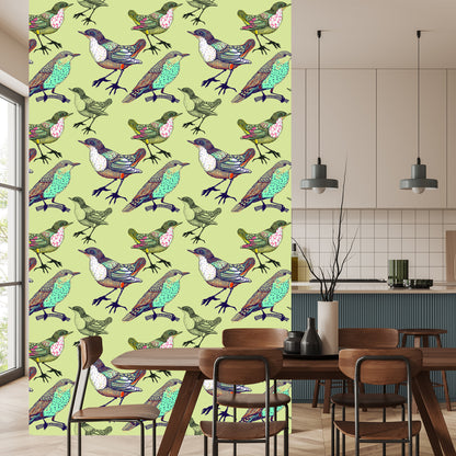 Wallpaper Colorful Birds