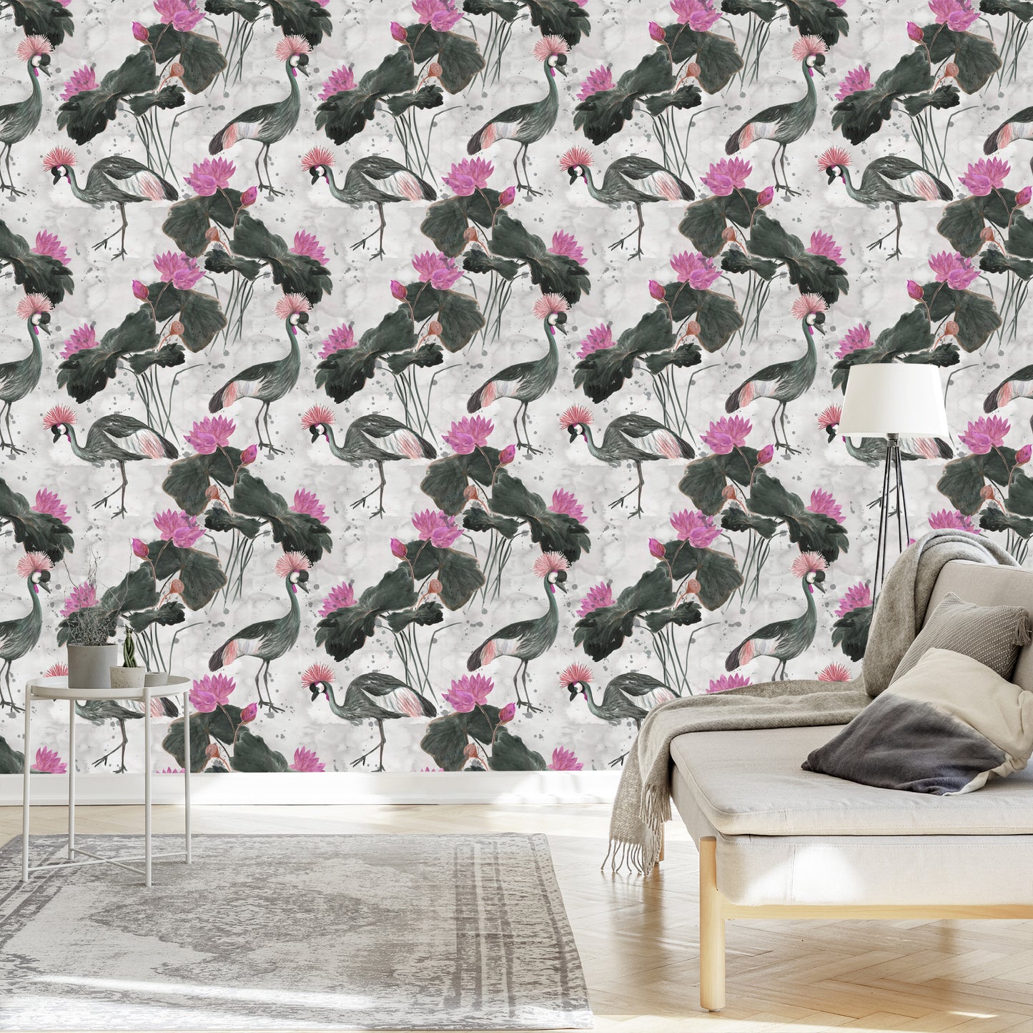 Wallpaper Beautiful Birds And Flowers