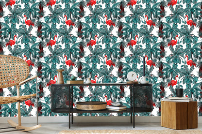 Wallpaper Birds And Plants