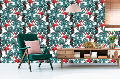 Wallpaper Birds And Plants