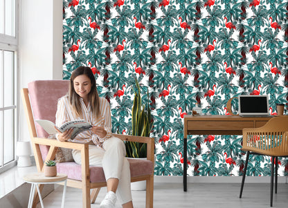 Wallpaper Birds And Plants