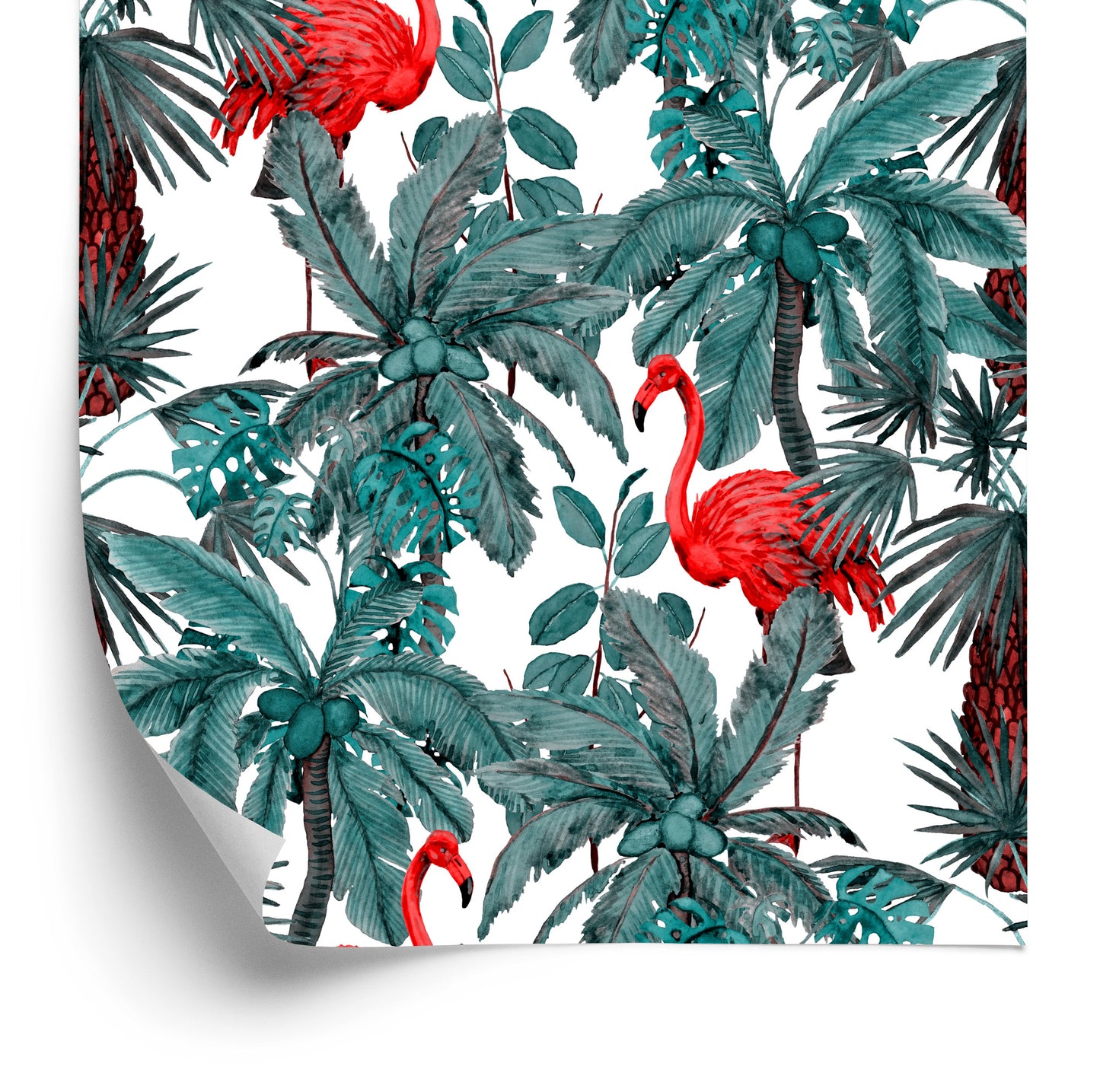 Wallpaper Birds And Plants