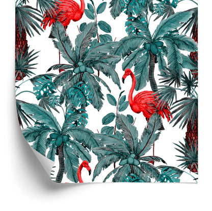 Wallpaper Birds And Plants