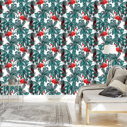 Wallpaper Birds And Plants