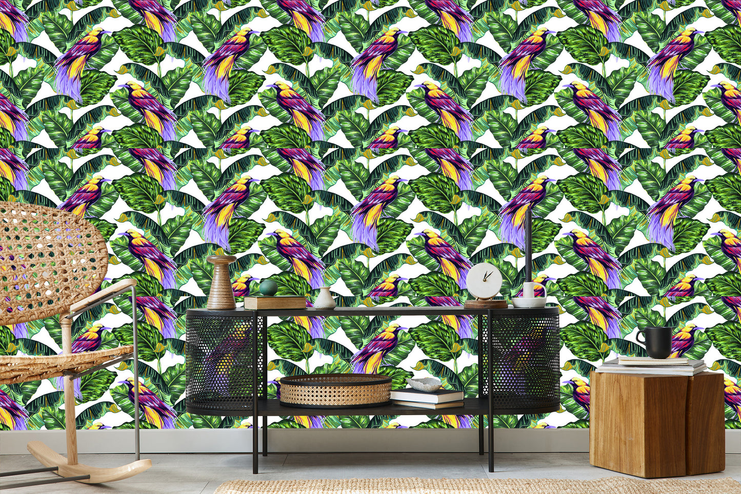 Wallpaper Colorful Birds