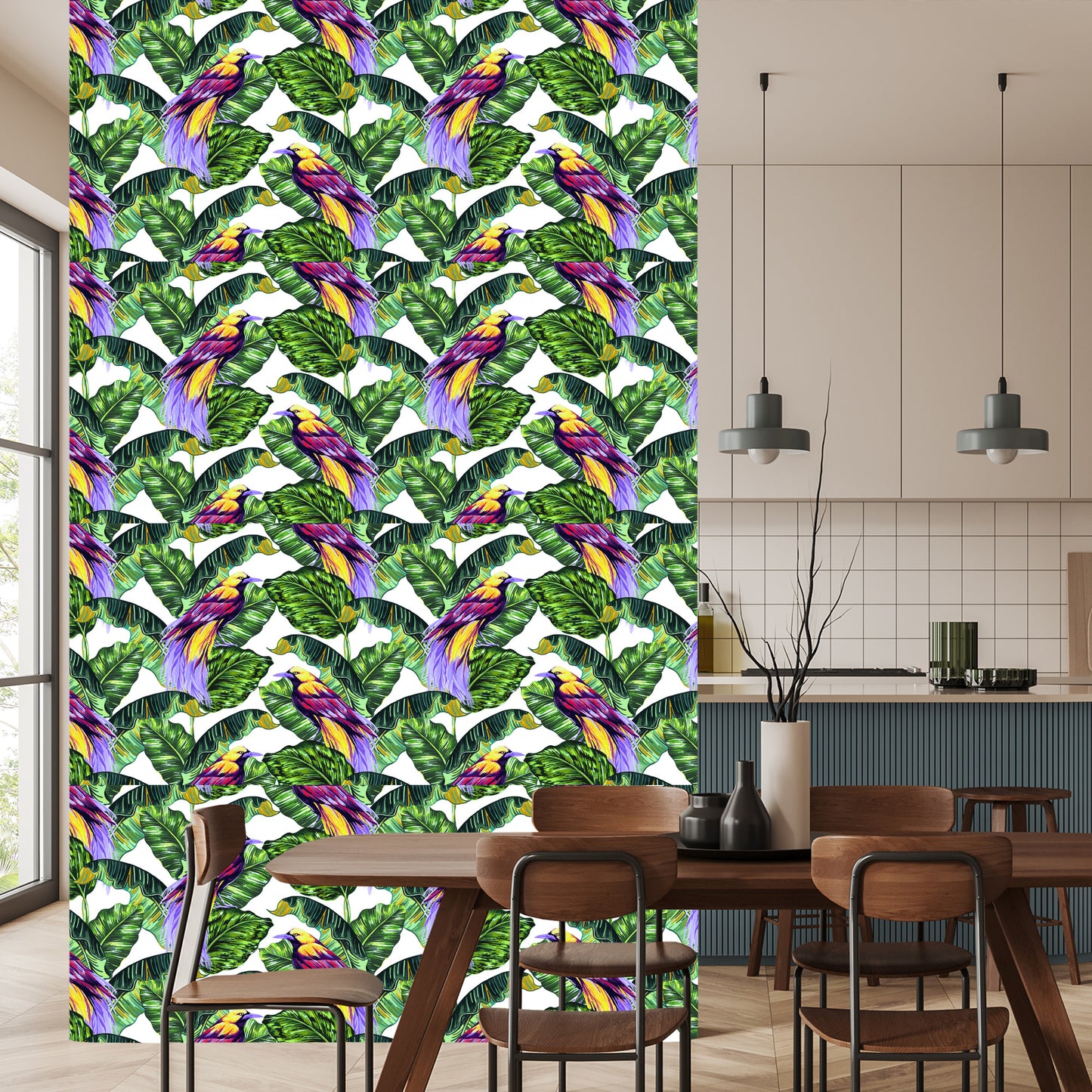 Wallpaper Colorful Birds