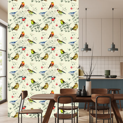 Wallpaper Colorful Birds