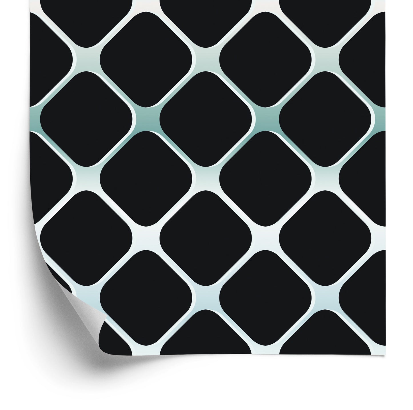 Wallpaper Modern 3D Checkered For Living Room Bedroom