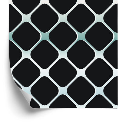 Wallpaper Modern 3D Checkered For Living Room Bedroom