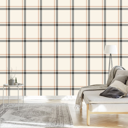 Wallpaper 3D Modern Optical Lattice For Living Room
