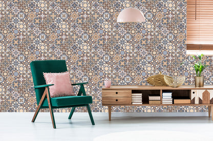 Wallpaper Beautiful Mosaic In Oriental Style