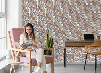 Wallpaper Beautiful Mosaic In Oriental Style