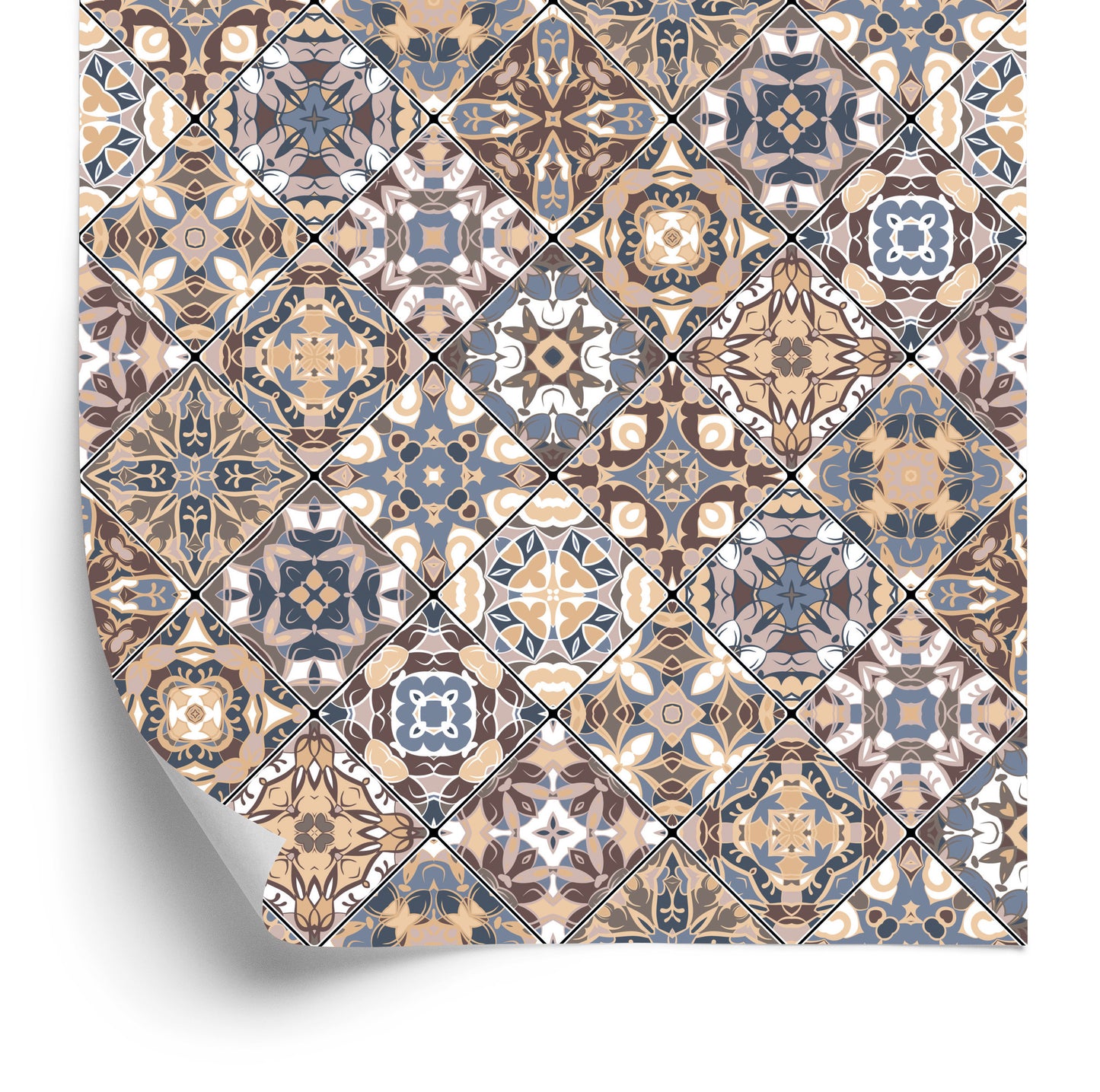 Wallpaper Beautiful Mosaic In Oriental Style