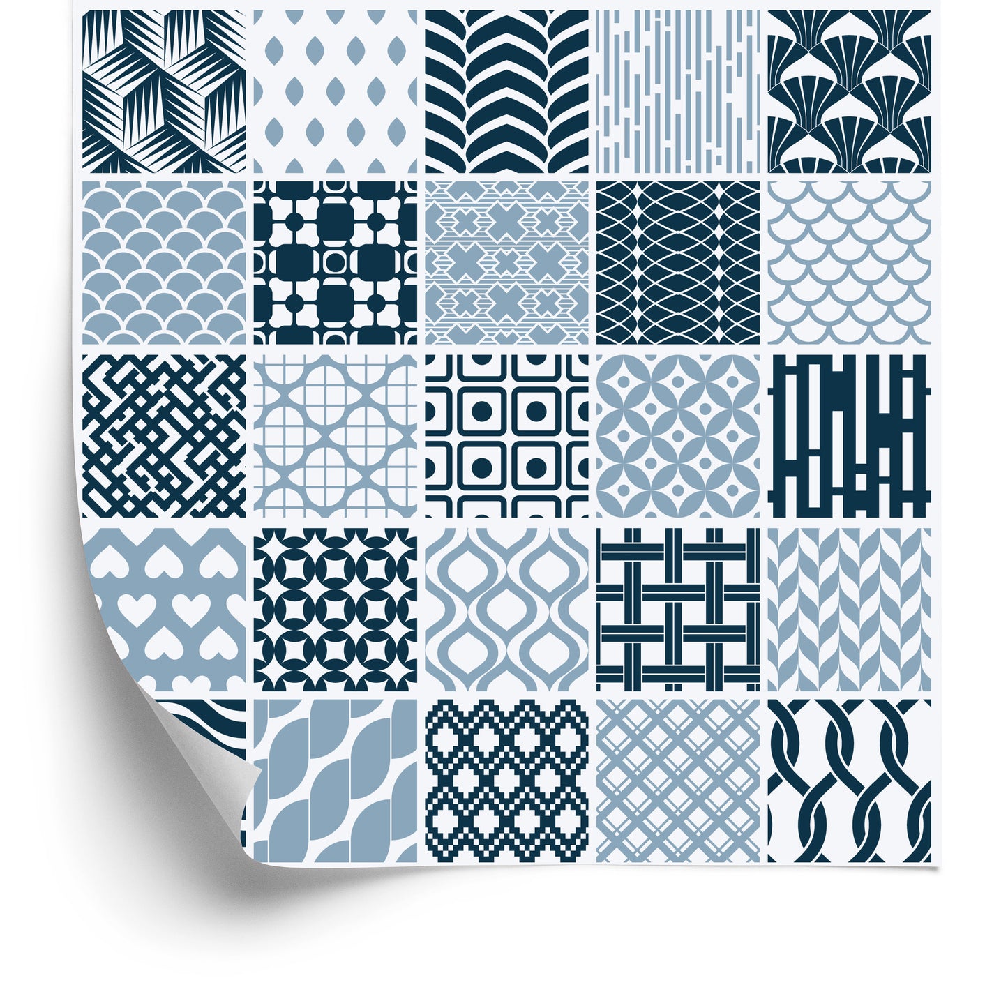 Wallpaper Modernist Geometric Mosaic