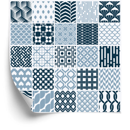 Wallpaper Modernist Geometric Mosaic