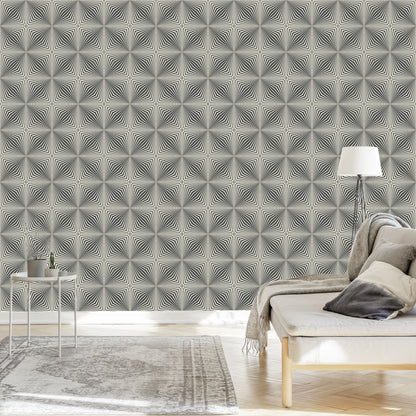 Wallpaper Modern Abstract Mosaic
