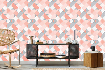Wallpaper Abstract Geometric Mosaic