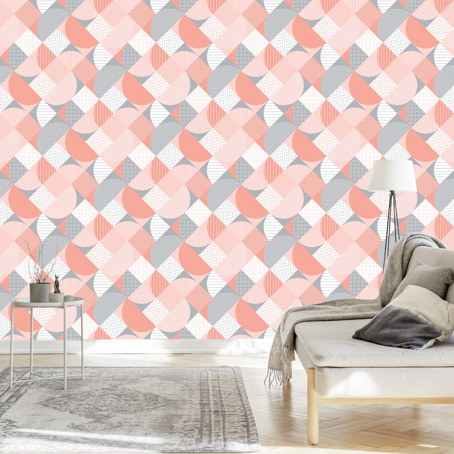 Wallpaper Abstract Geometric Mosaic