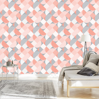 Wallpaper Abstract Geometric Mosaic
