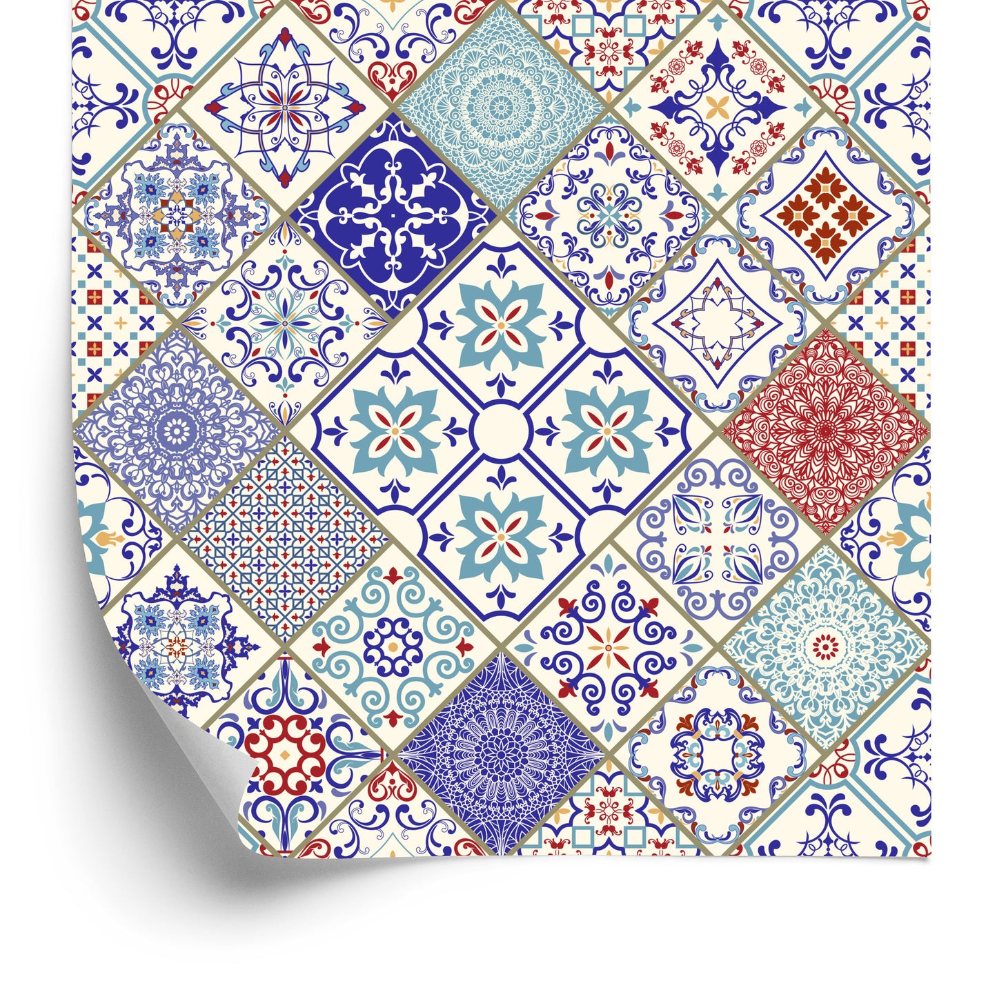 Wallpaper Ornamental Mosaic