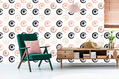 Wallpaper Dots - Like Brush Strokes
