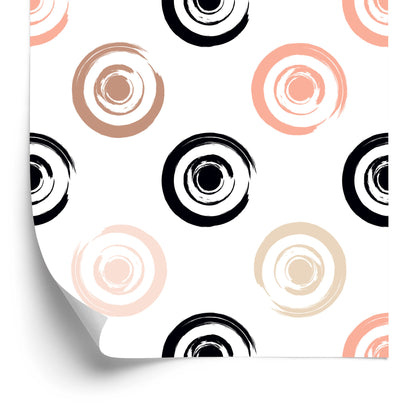 Wallpaper Dots - Like Brush Strokes