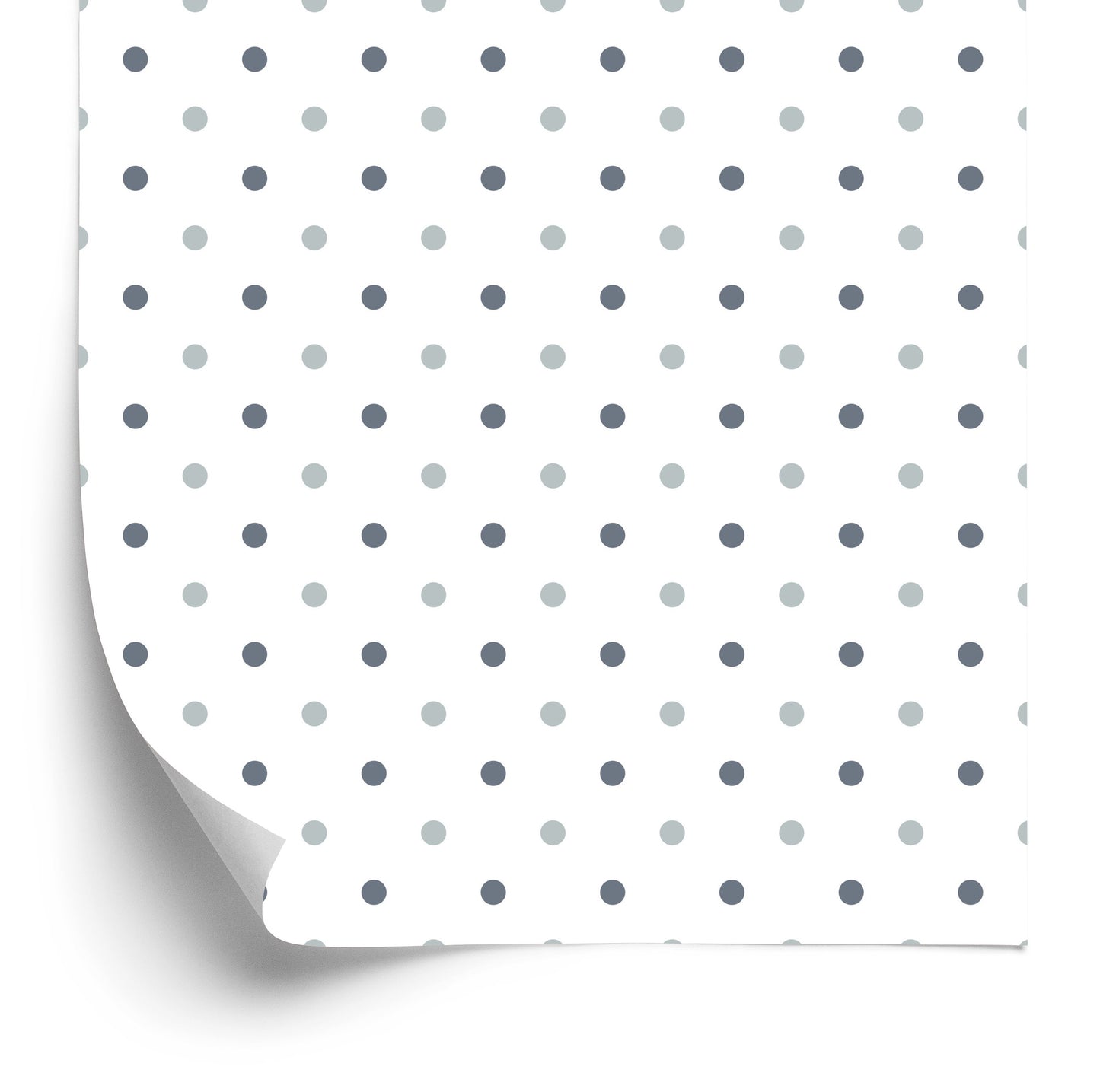 Wallpaper Delicate Gray Dots