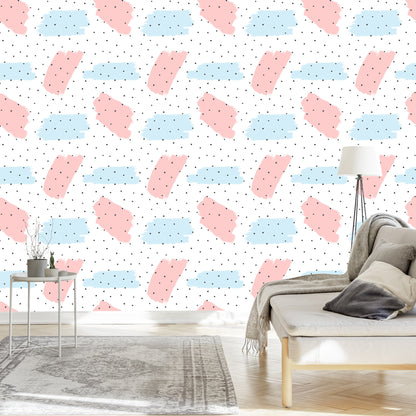 Wallpaper Fine Polka Dots