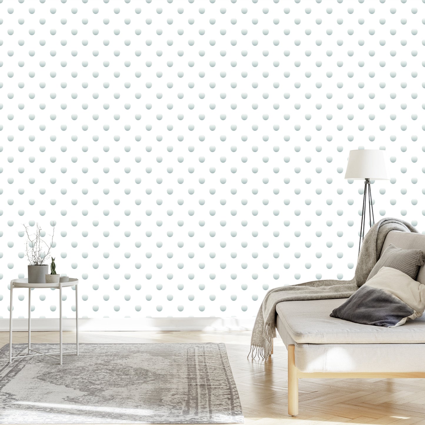 Wallpaper Gray Dots For Background