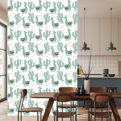 Wallpaper Star Plants For Lama Baby Room