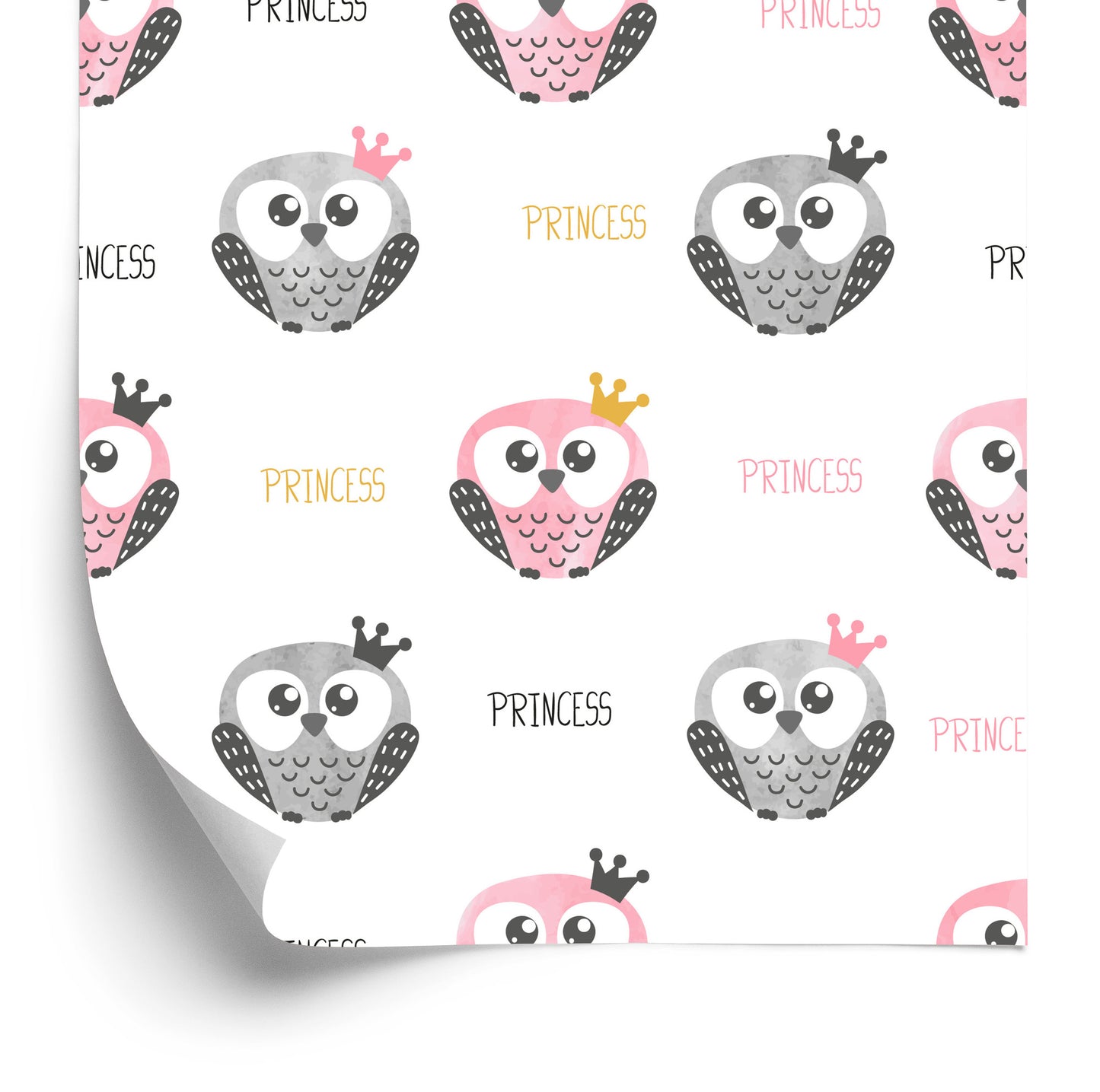 Wallpaper Pastel Owls
