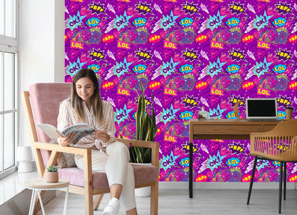 Wallpaper Girlish Collage