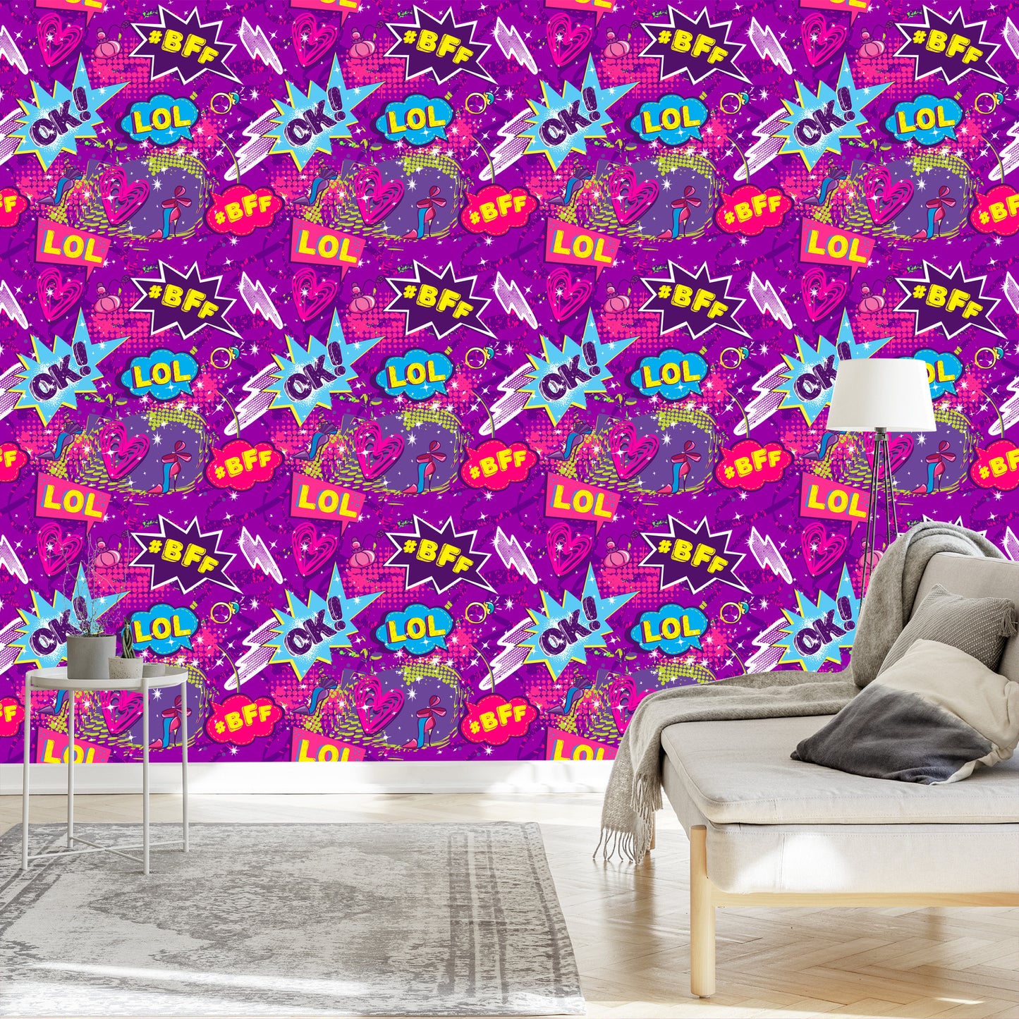 Wallpaper Girlish Collage
